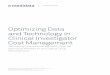 Optimizing Data and Technology in Clinical Investigator Cost 