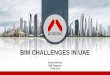 BIM CHALLENGES IN UAE
