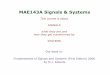 MAE143A Signals & Systems