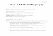 2012 ATTW Bibliography