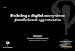 Building a digital ecosystem: foundations and opportunities