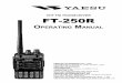 FT-250R Operating Manual