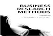 business research methods fourth edition alan bryman & emma bell