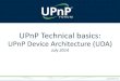 UPnP Device Architecture Tutorial
