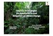 Forestry Technologies for Adaptation to and Mitigation of Climate 