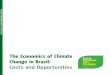 The Economics of Climate Change in Brazil: Costs and Opportunities