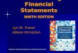 Earnings and Financial Reporting