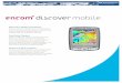 Encom Discover Mobile Data Sheet