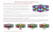 Rubik's Cube solutions in PDF