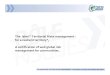 The label “ Territorial Risks management - for a resilient territory”, A 