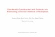 Distributed Optimization and Statistics via Alternating Direction 
