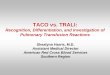 TACO vs. TRALI: Challenges in the Recognition and Investigation of 