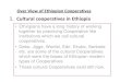 1. Cultural cooperatives in Ethiopia - Un