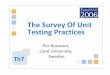 The Survey Of Unit Testing Practices