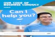 Our COde Of Business COnduCt