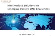 Multivariate Solutions to Emerging Passive DNS Challenges