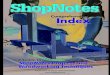 ShopNotes Index 2003