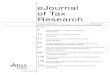eJournal of Tax Research