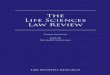 The Life Sciences Law Review