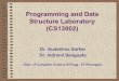 Programming and Data Structure Laboratory (CS13002)