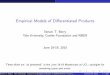 Empirical Models of Differentiated Products