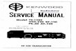 Kenwood TS-120S Service manual