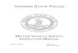 Official Motor Vehicle Inspection Manual (PDF)