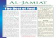 Al Jamiat Muharram 1436