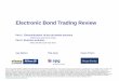 Electronic Bond Trading Review - ecb.europa.eu