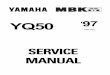 Yamaha YQ50 Aerox 97 Service Manual ENG By Mosue