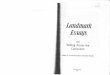 Landmark Essays - Writing Across the Curriculum