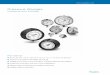 Pressure Gauges, Industrial and Process, PGI Series (MS-02-170 