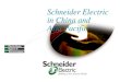 Schneider Electric in China and Asia Pacific