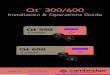 Qt 300/600 Installation