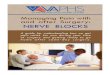 Managing Pain with and After Surgery: Nerve Blocks