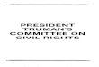 PRESIDENT TRUMAN'S COMMITTEE ON CIVIL RIGHTS