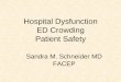 Hospital Dysfunction, ED Crowding, Patient Safety