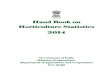 Hand Book on Horticulture Statistics 2014