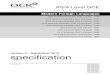 Specification - AS/A Level Modern Foreign Languages: Dutch 
