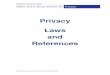 NIH Privacy Laws and References April 2014