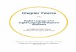 2014 ELA/ELD Framework, Chapter 12 - Curriculum Frameworks 