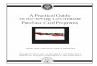 A Practical Guide for Reviewing Government Purchase Card Programs