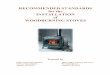 Recommended Standards for the Installation of Woodburning Stoves
