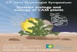 Systems biology and ecology of CAM plants