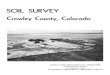 Soil Survey of Crowley County, Colorado (1968)
