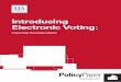 Introducing Electronic Voting: Essential Considerations