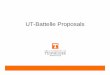 UT-Battelle Proposals Presentation