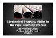 Mechanical Property Shifts in the Pipe-Forming Process