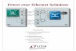 Power over Ethernet Solutions