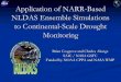 NLDAS NARR-based drought monitoring